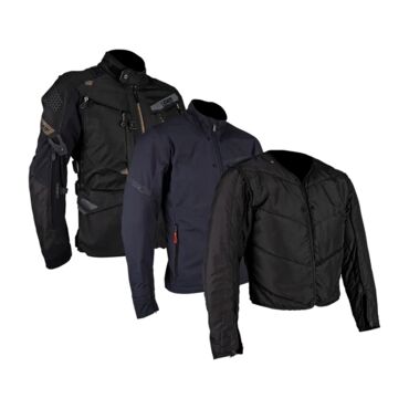 Leatt Мотокуртка ADV MultiTour 7.5 2026 Stealth - миниатюра 3