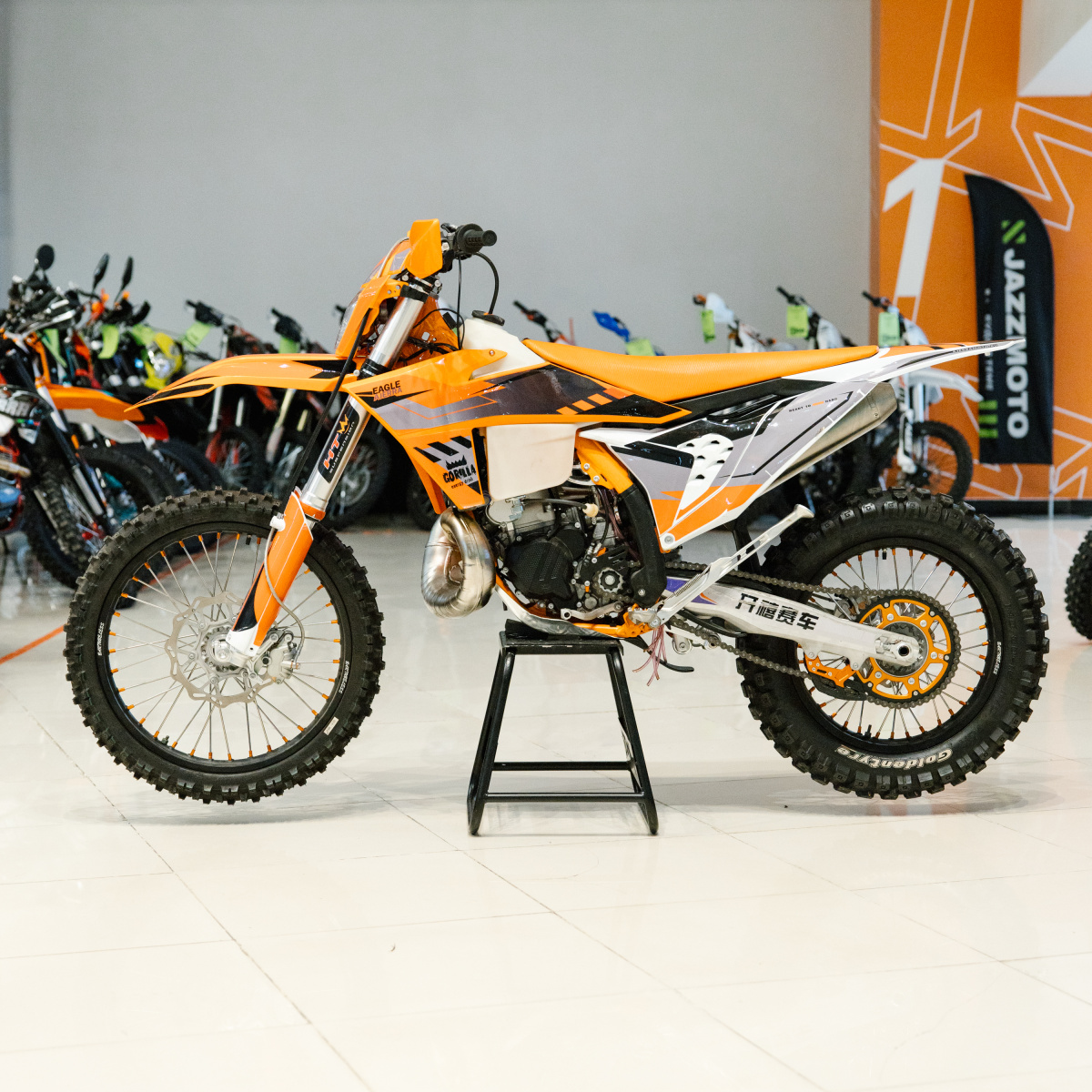 Мотоцикл кроссовый Ajerra EAGLE 2T Orange 21 18