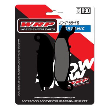 Тормозные колодки WRP WG 7459 F6 (LMP459 ST / FDB2242 / FA465) - миниатюра 1