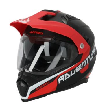 Acerbis Шлем FLIP FS 606 22 06 Grey Red - миниатюра 1