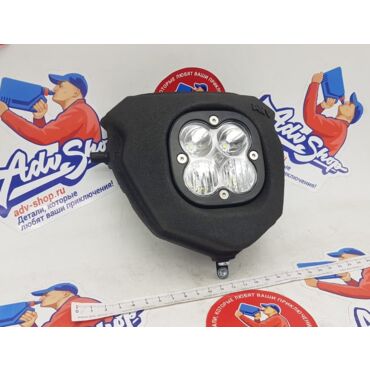 AVT extreme 2.0 LED фара для китайских мотоциклов / BSE дизайн Z5 ( пластик / рамка черная ) - миниатюра 1