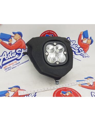 AVT extreme 2.0 LED фара для китайских мотоциклов / BSE дизайн Z5 ( пластик / рамка черная )