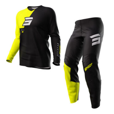 Комплект SHOT DRAW SQUAD NEON YELLOW (штаны+джерси) - миниатюра 4