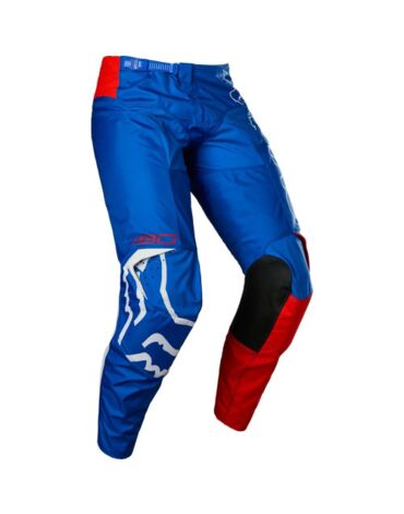 Fox Мотоштаны 180 Skew White Red Blue