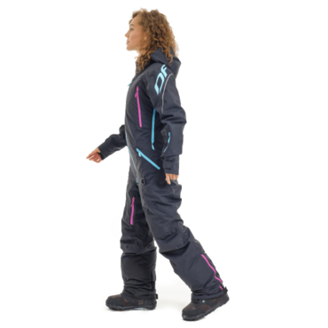 Dragonfly Комбинезон Gravity Premium Woman Black - Pink 2024 - миниатюра 3