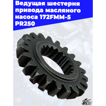 Ведущая шестерня привода масляного насоса 172FMM 5 PR250 - миниатюра 2