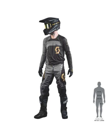 Scott Джерси 450 Podium BLACK GOLD
