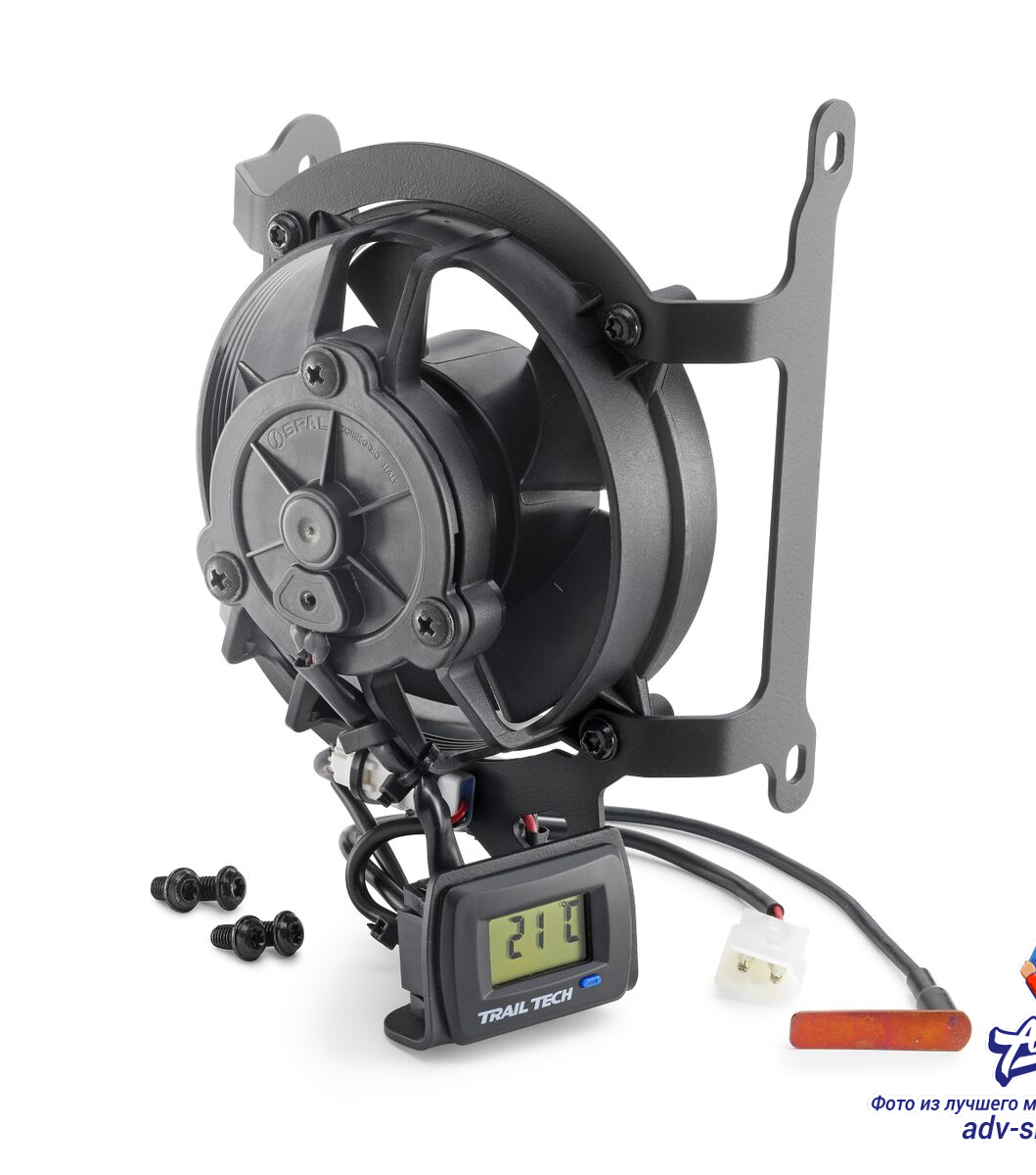 KTM Radiator fan KTM Radiator fan Вентилятор с программируемой температурой срабатывания EXC EXCF 150 500 24-> ( A49035941044 ) - фото 1