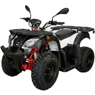 Квадрицикл KAYO AU150 CVT (белый пластик 2024 г.) (ПТС) - миниатюра 2
