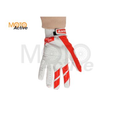 Перчатки JUST1 J FORCE 2.0, красный белый - миниатюра 4