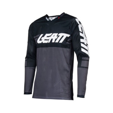 Leatt Мотоджерси 4.5 X Flow Black (2024) - миниатюра 3