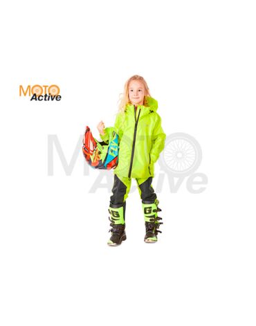 Детский комплект дождевой (куртка, брюки) EVO Kids YELLOW (мембрана)
