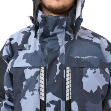 Dragonfly Куртка мембранная Quad Pro Man 2025 Dark Camo - Black - миниатюра 7