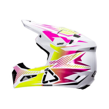Leatt Шлем кроссовый 3.5 V26 Storm Pink + очки Vizion 3.5 - миниатюра 3