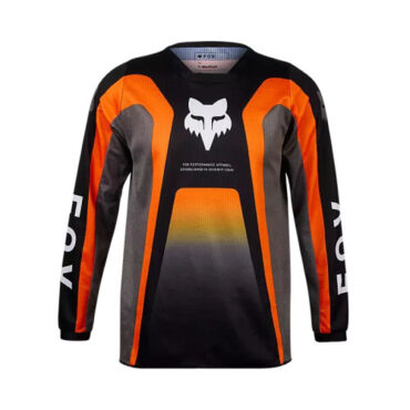 Мотоджерси подростковая Fox 180 Ballast Jersey, black grey (YL, Детская Кросс эндуро) - миниатюра 1
