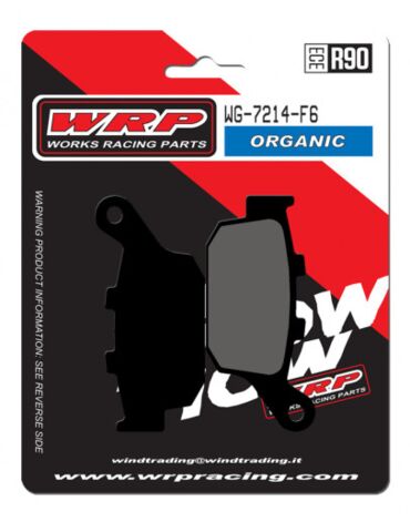 Тормозные колодки WRP WG 7214 F6 (LMP214 ST / FDB531 / FA140)