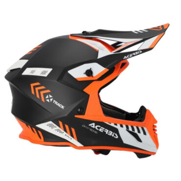 Acerbis Шлем X TRACK MIPS 22 06 Black Orange Fluo - миниатюра 1