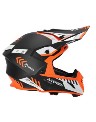 Acerbis Шлем X TRACK MIPS 22 06 Black Orange Fluo