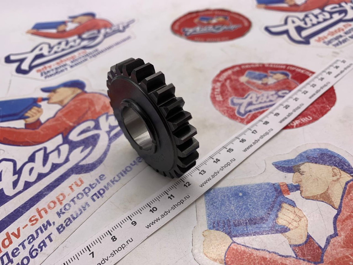 KTM idler gear 4 th. Шестерня 4й передачи вторичного вала КПП KTM 85 SX18 24 ( 47233014000 ) - фото 2