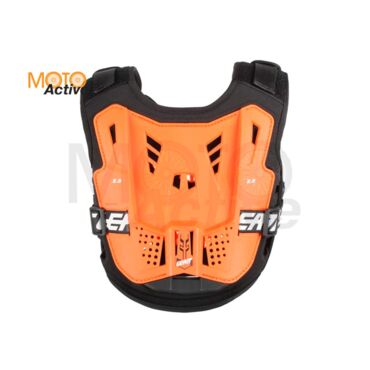 Защита панцирь детский Leatt Chest Protector 2.5 Kids (Orange Black, OS, 2024 (5016100600)) - миниатюра 2