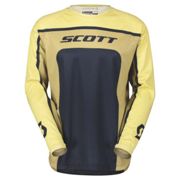 SCOTT Джерси 350 Track Evo beige tan blue - миниатюра 2