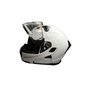 AiM Шлем модуляр JK906 с эл. подогревом White Glossy - миниатюра 2