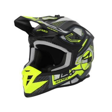 Acerbis Шлем Linear 22 06 Black Fluo Yellow - миниатюра 1