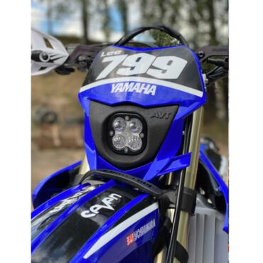 Светодиодная фара Yamaha WR250F (2015 2025), WR450F (2012 2025), Чёрная  - миниатюра 1