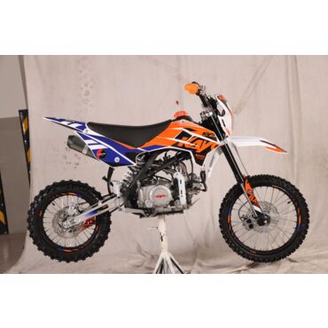Питбайк KAYO BASIC YX140EM 17 14 KRZ 26 (механ. сцепл., эл. стартер) - миниатюра 4