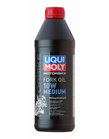 LIQUI MOLY 2715  Motorbike Fork Oil 10W Medium Синтетическое масло вилочное ( 1L )