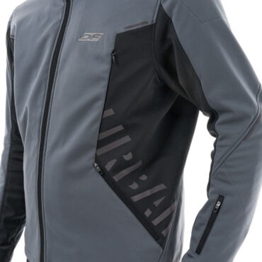 Dragonfly Мототолстовка DF Urban Man 2025 Grey с защитой - миниатюра 7