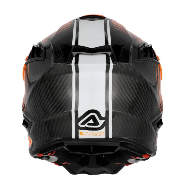 Acerbis Шлем Airstrike C 22 06 Orange White - фото 3