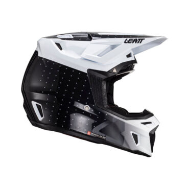 Leatt Мотошлем Moto 8.5 Kit Black White (2024) - миниатюра 4