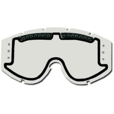 Линза для масок Progrip 3200, 3201, 3204, 3301, 3400, 3450 двойная незапотевающая прозрачная - миниатюра 1