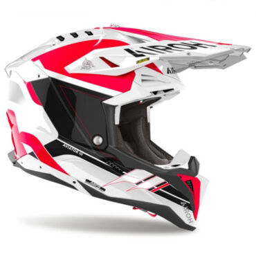 Airoh Мотошлем Aviator 3 Saber Red Glossy - миниатюра 1