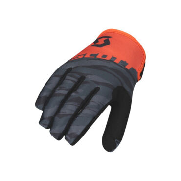 Scott Перчатки 350 Dirt black orange - миниатюра 1