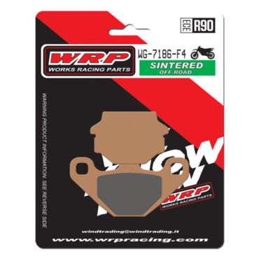Тормозные колодки WRP WG 7186 F4 (LMP186 OR / FDB314 / FA067) - миниатюра 1
