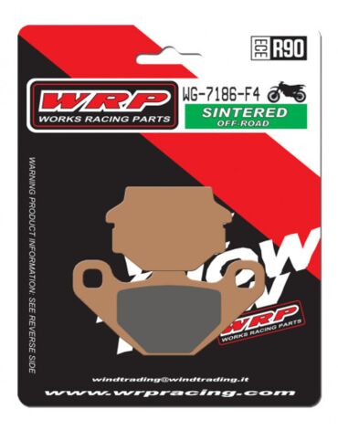 Тормозные колодки WRP WG 7186 F4 (LMP186 OR / FDB314 / FA067)
