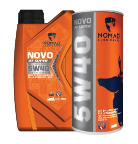 Масло моторное NOMAD Novo 4T SUPER 5W 40 - 1л. - миниатюра 1
