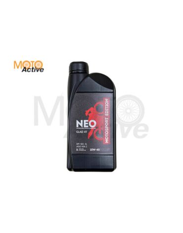 Моторное масло NEO GLAD 4T 10W 40 (JASO MA 2) 1 л.