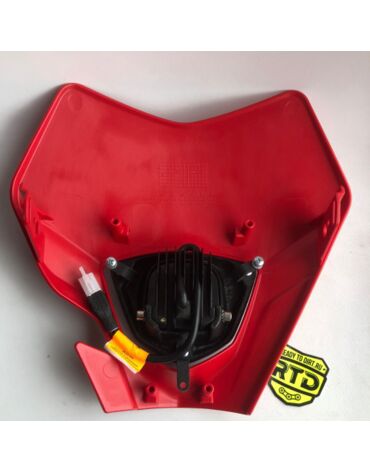 Светодиодная фара GasGas EC EC F (2021 2023), KTM Freeride (2012 2017), Husaberg FE TE (2009 2013), Husqvarna FE TE (2014), Чёрный