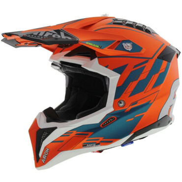 Шлем AIROH AVIATOR 3 Rampage Orange Matt (Матовый) - миниатюра 5