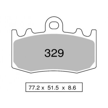 Колодки дискового тормоза Trofeo Sintered 329 (LMP396, FDB2125) - миниатюра 1