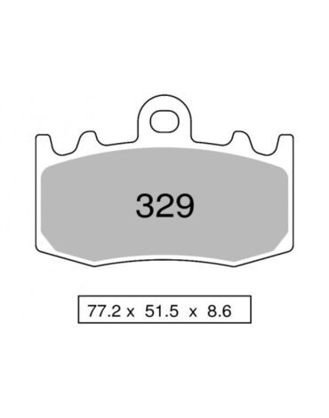 Колодки дискового тормоза Trofeo Sintered 329 (LMP396, FDB2125)
