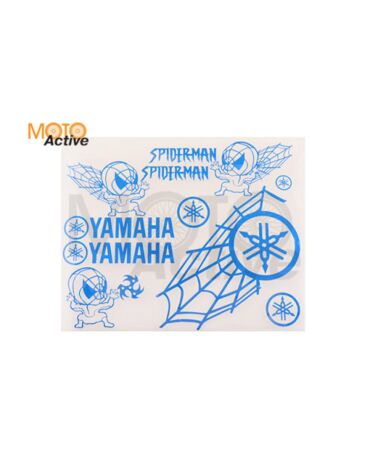 Наклейки (набор) декор YAMAHA SPIDER (35х28см, синие)