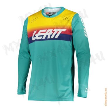 Мотоджерси Moto 4.5 Lite Jersey Aqua аква - миниатюра 4