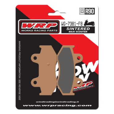 Тормозные колодки WRP WG 7381 F8 (LMP381 SM / FDB2132 / FDB2086 / FA092 / FA323) - миниатюра 1