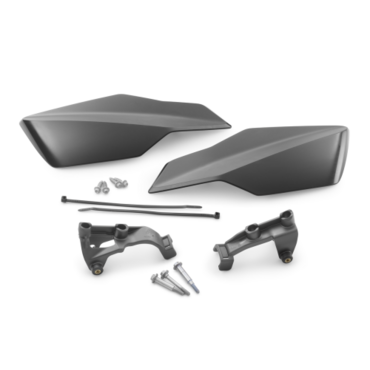KTM Защита рук в сборе ( черный ) SX SXF 23-> / EXC EXCF 125 500 14 25 ( A49002979000C1 ) - миниатюра 1