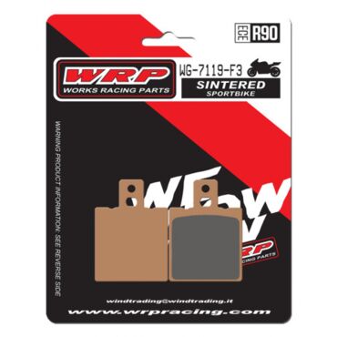 Тормозные колодки WRP WG 7119 F3 (LMP119 SR / FDB207 / FA047) - миниатюра 1