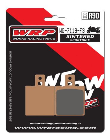 Тормозные колодки WRP WG 7119 F3 (LMP119 SR / FDB207 / FA047)